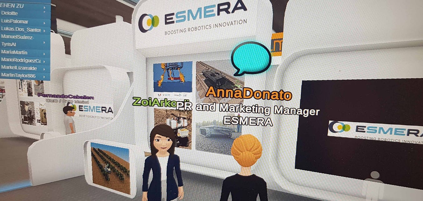 ESMERA at Virtual Global Robot Expo